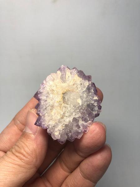 Amethyst Spirit Cactus Quartz Raw Crystals 36g