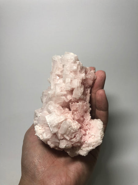 Pink Halite Raw Specimen Crystal 378g