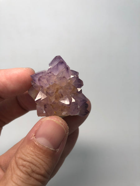 Amethyst Spirit Cactus Quartz Raw Crystals 38g