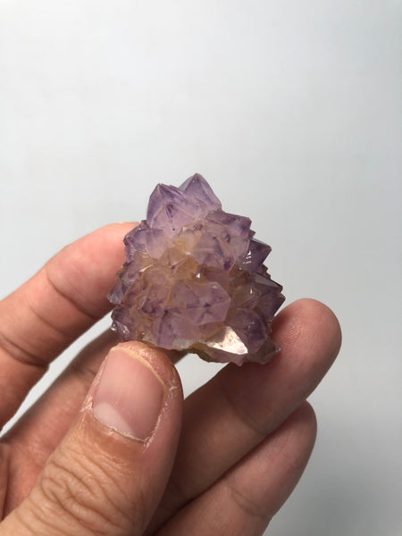 Amethyst Spirit Cactus Quartz Raw Crystals 38g