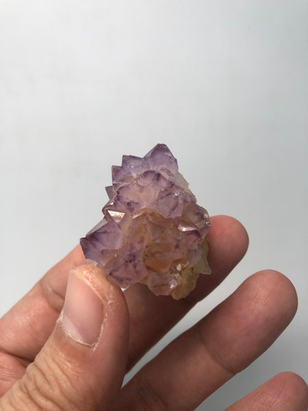 Amethyst Spirit Cactus Quartz Raw Crystals 38g