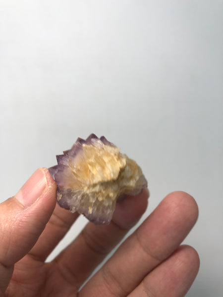 Amethyst Spirit Cactus Quartz Raw Crystals 38g