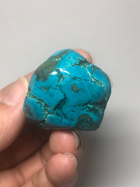 Chrysocolla Malachite Raw Crystals 38g