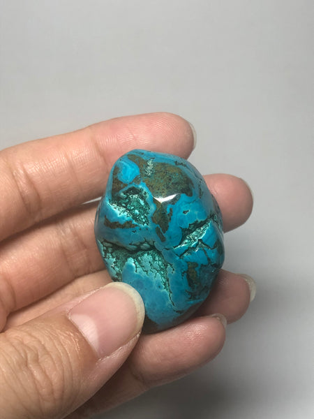 Chrysocolla Malachite Raw Crystals 38g