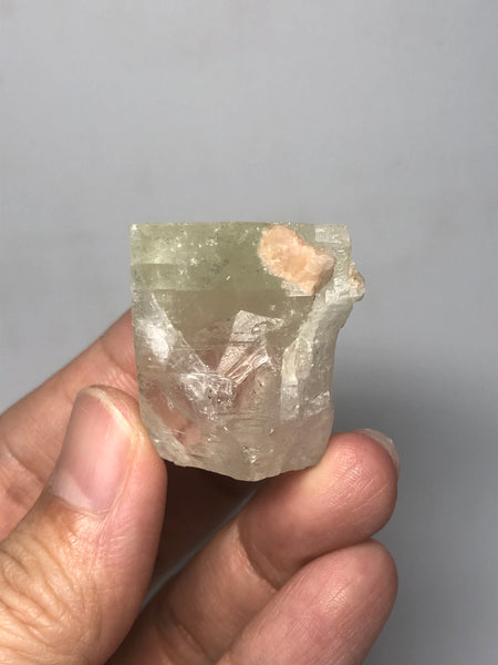 Green Apophyllite Raw Crystals 38g