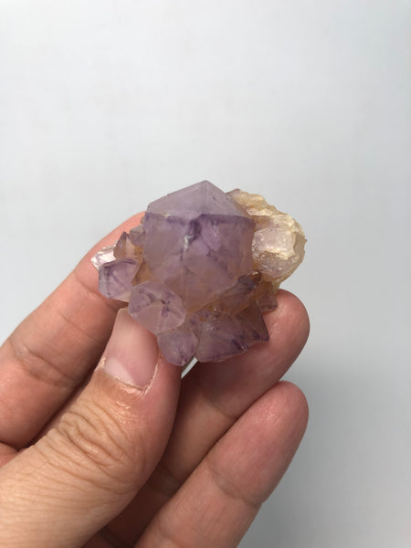 Amethyst Spirit Cactus Quartz Raw Crystals 40g