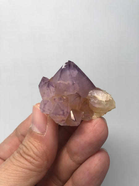 Amethyst Spirit Cactus Quartz Raw Crystals 40g