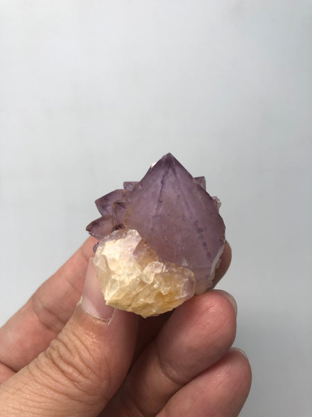 Amethyst Spirit Cactus Quartz Raw Crystals 40g