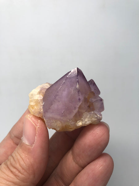 Amethyst Spirit Cactus Quartz Raw Crystals 40g