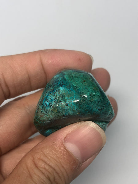 Chrysocolla with Heterogenite Tumbled Stones 40g