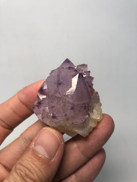 Amethyst Spirit Cactus Quartz Raw Crystals 42g