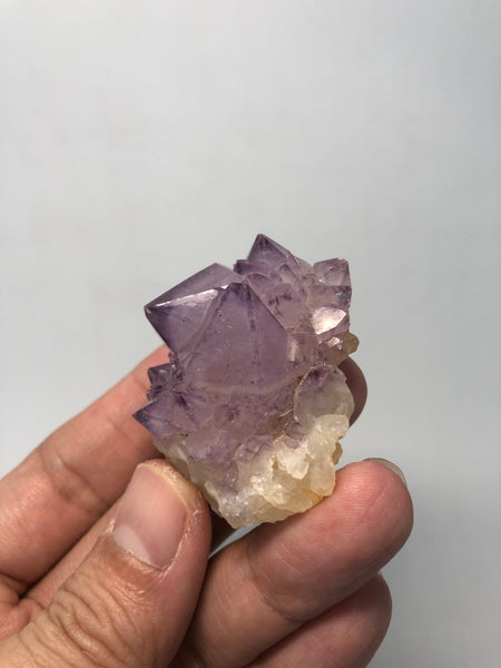 Amethyst Spirit Cactus Quartz Raw Crystals 42g
