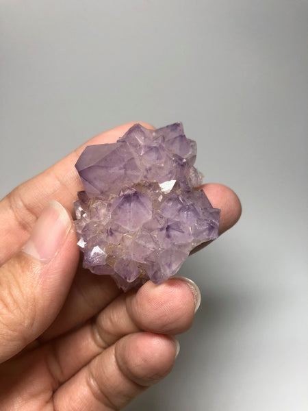 Amethyst Spirit Cactus Quartz Raw Crystals 43g