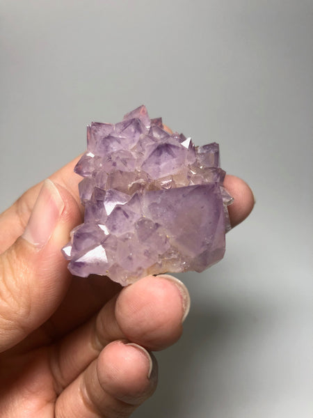 Amethyst Spirit Cactus Quartz Raw Crystals 43g