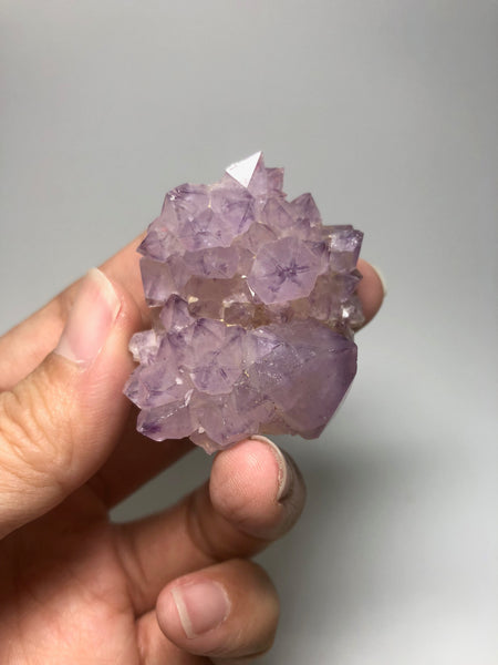 Amethyst Spirit Cactus Quartz Raw Crystals 43g