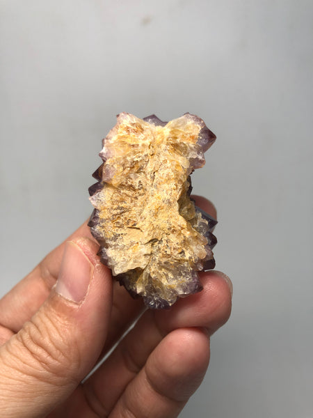 Amethyst Spirit Cactus Quartz Raw Crystals 46g