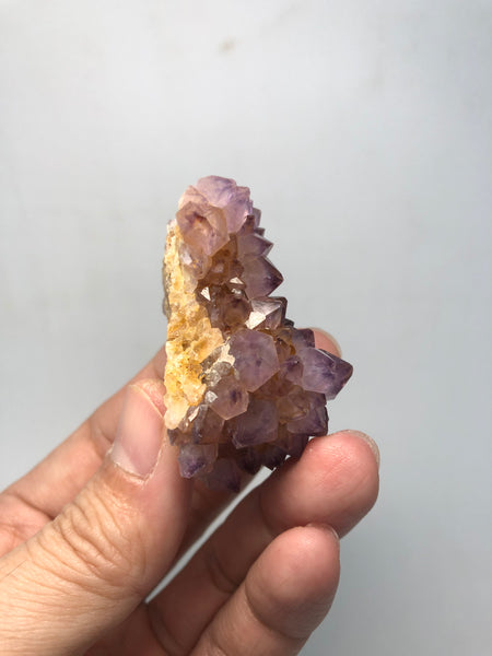 Amethyst Spirit Cactus Quartz Raw Crystals 46g