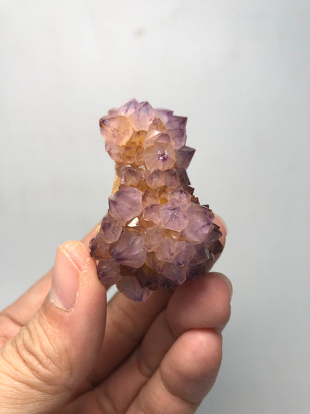 Amethyst Spirit Cactus Quartz Raw Crystals 46g
