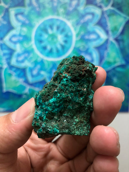 Dioptase Raw Specimen Rare 46g