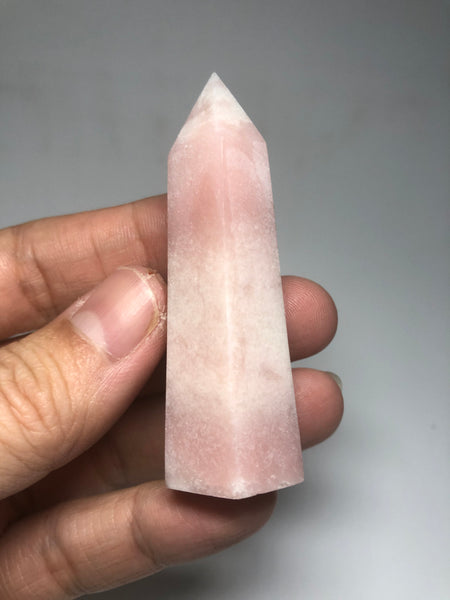 Pink Opal Crystals Point 46g