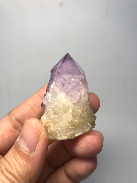 Amethyst Spirit Cactus Quartz Raw Crystals 46g