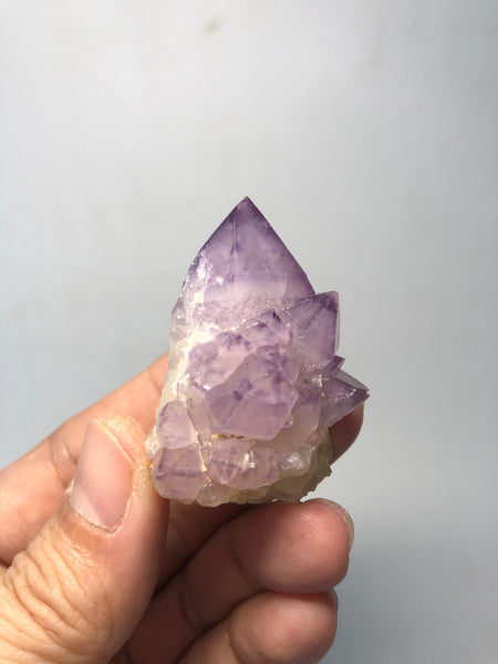 Amethyst Spirit Cactus Quartz Raw Crystals 46g