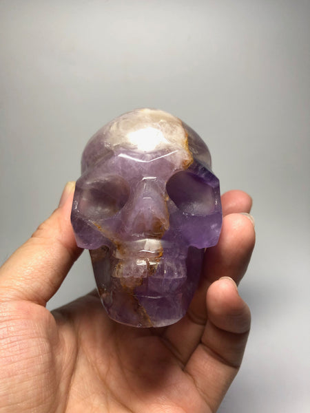 Amethyst Crystal Skull 470g