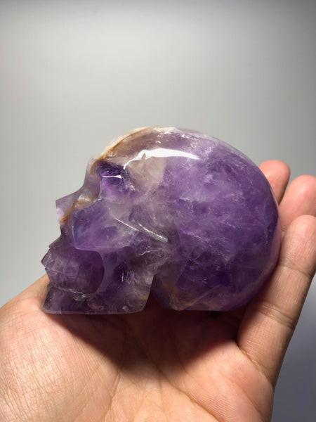 Amethyst Crystal Skull 470g