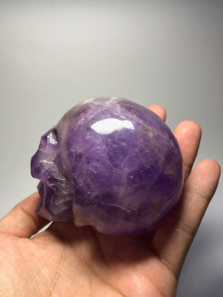 Amethyst Crystal Skull 470g