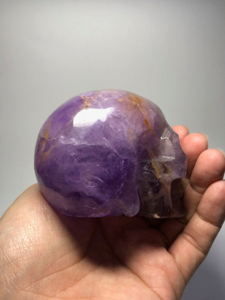 Amethyst Crystal Skull 470g