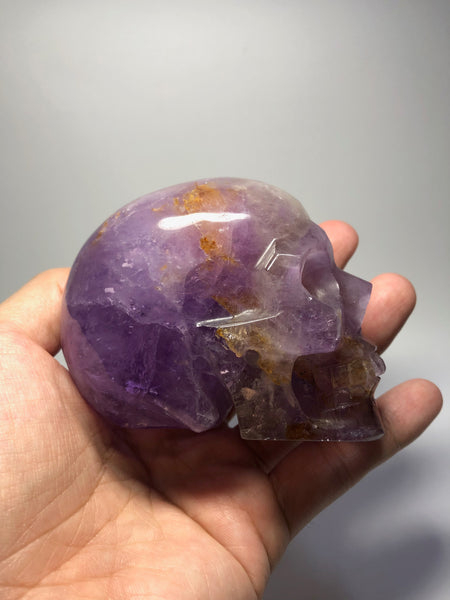 Amethyst Crystal Skull 470g
