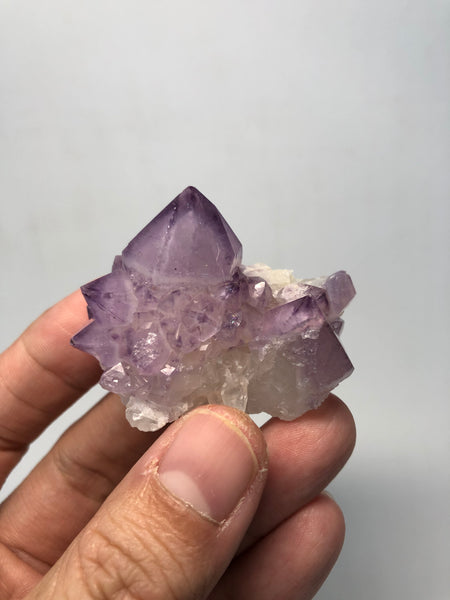 Amethyst Spirit Cactus Quartz Raw Crystals 47g