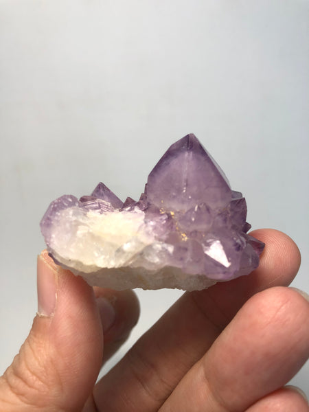 Amethyst Spirit Cactus Quartz Raw Crystals 47g