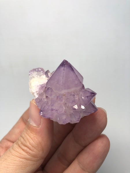 Amethyst Spirit Cactus Quartz Raw Crystals 47g