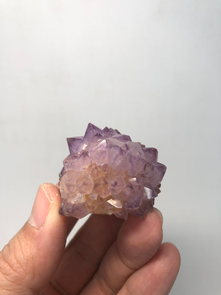 Amethyst Spirit Cactus Quartz Raw Crystals 47g