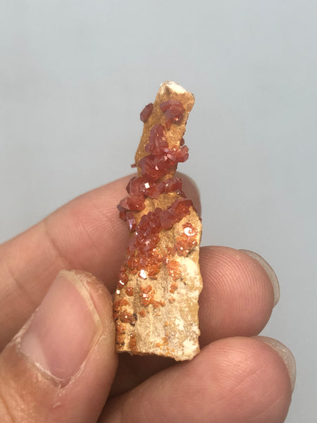 Vanadinite Raw Crystals 4g