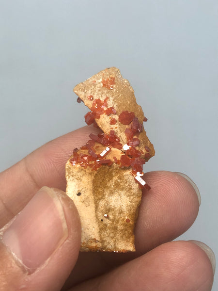 Vanadinite Raw Crystals 4g