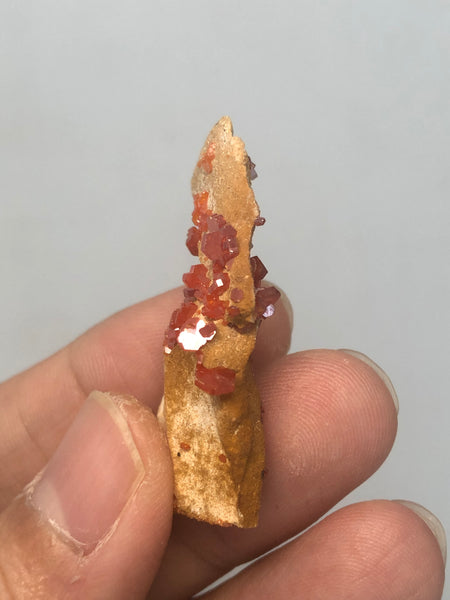 Vanadinite Raw Crystals 4g