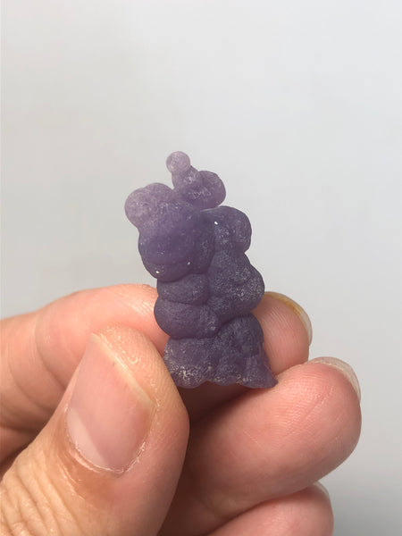 Grape Agate Raw Crystals 4g