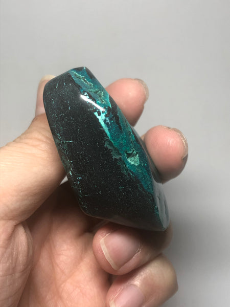 Chrysocolla with Heterogenite Raw Crystals 52g