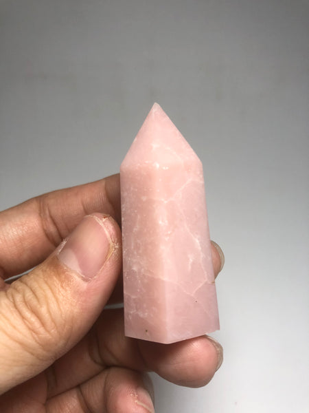 Pink Opal Crystals Point 52g