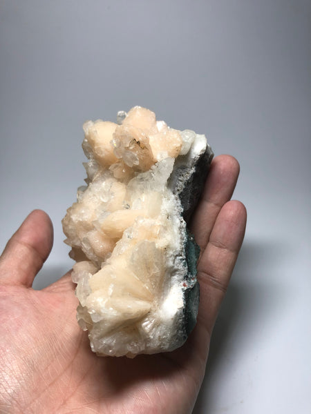 Pink Stilbite And Apophyllite 533g
