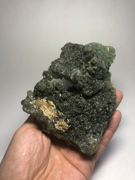 Prehnite with Epidote Raw Crystals 542g