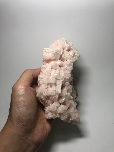 Pink Halite Raw Specimen Crystal 543g