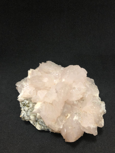 Pink Mangano Calcite With Pyrite 544g