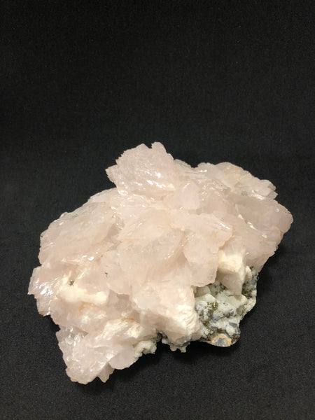 Pink Mangano Calcite With Pyrite 544g