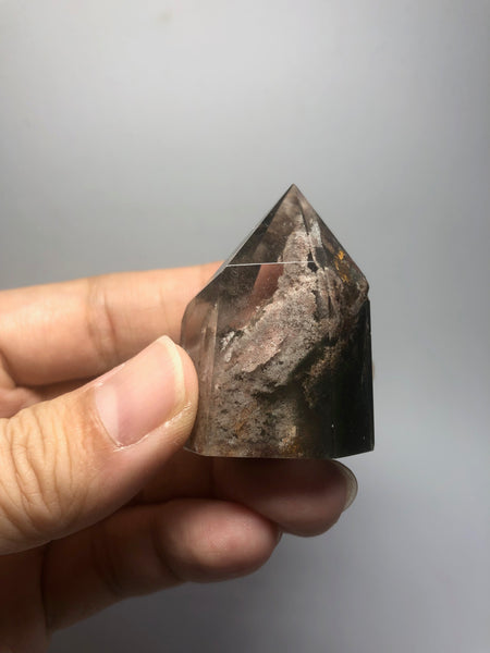 Lodolite Crystal Point (Garden Quartz) 54g