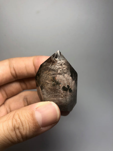 Lodolite Crystal Point (Garden Quartz) 54g