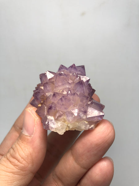 Amethyst Spirit Cactus Quartz Raw Crystals 56g