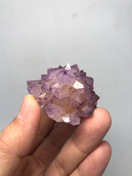 Amethyst Spirit Cactus Quartz Raw Crystals 56g